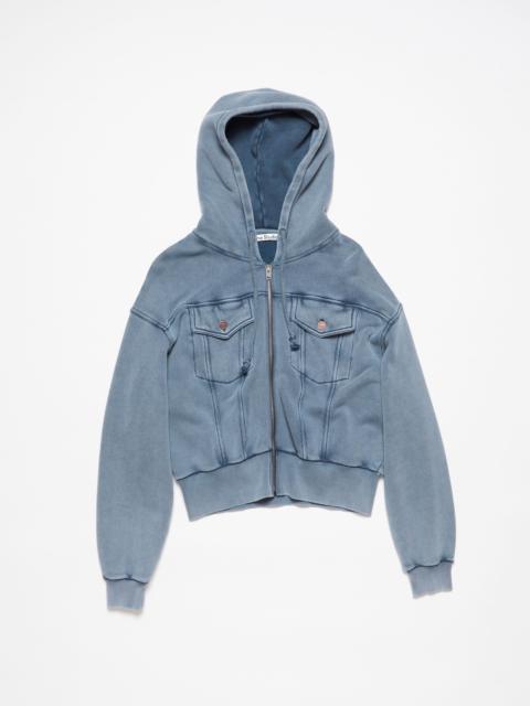 Acne Studios Hooded jacket - Ocean blue