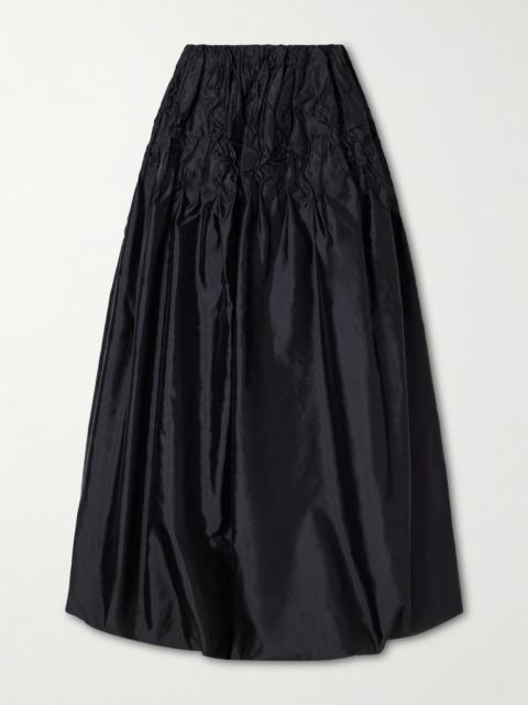 KALLMEYER Linder Crinkled Taffeta Maxi Skirt