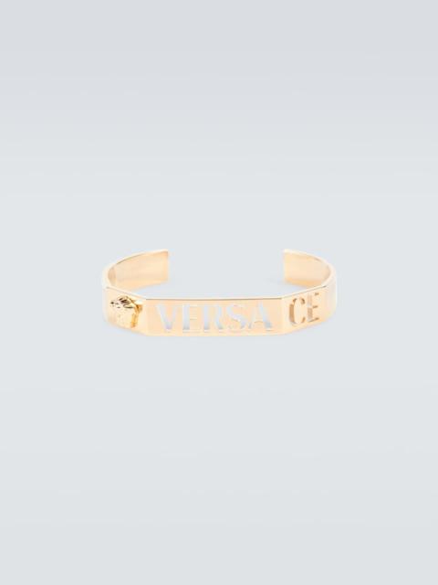 Logo cuff bracelet