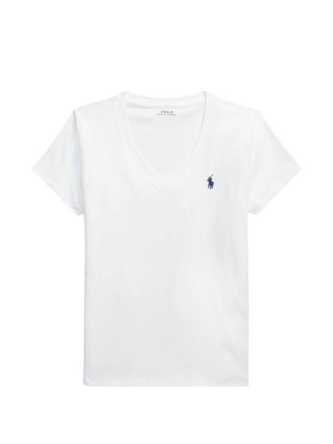 Polo Ralph Lauren V-neck logo-embroidered T-shirt