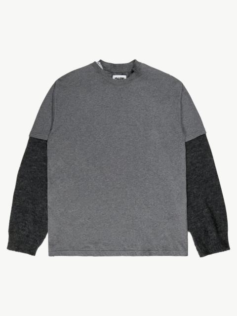 MAGLIANO Trauma Knitted Long Sleeve Dark Melange