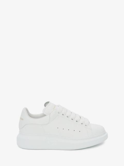 Alexander McQueen Men's Oversized Sneaker in White