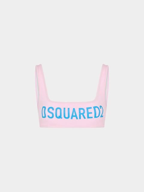 DSQUARED2 TECHNICOLOR BANDEAU TOP