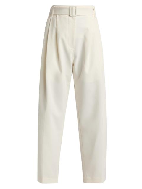 CO Women's Pleated tton Batwing Pants - Milk