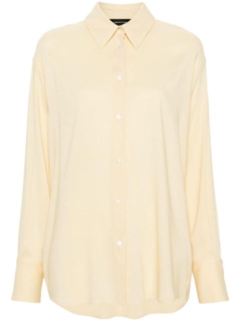 FABIANA FILIPPI button-up crepe shirt