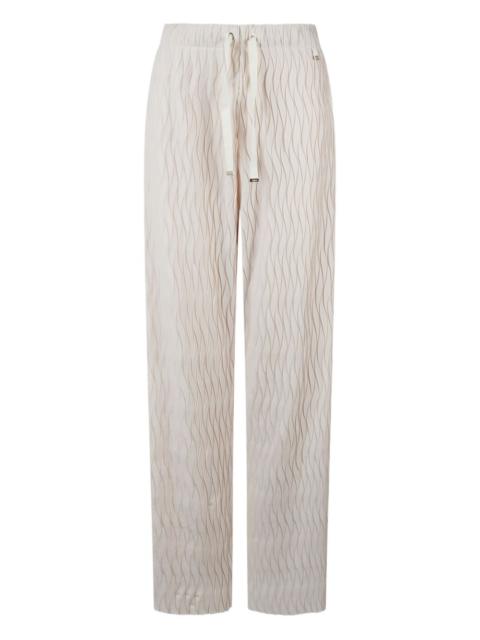 Herno wave-jacquard trousers