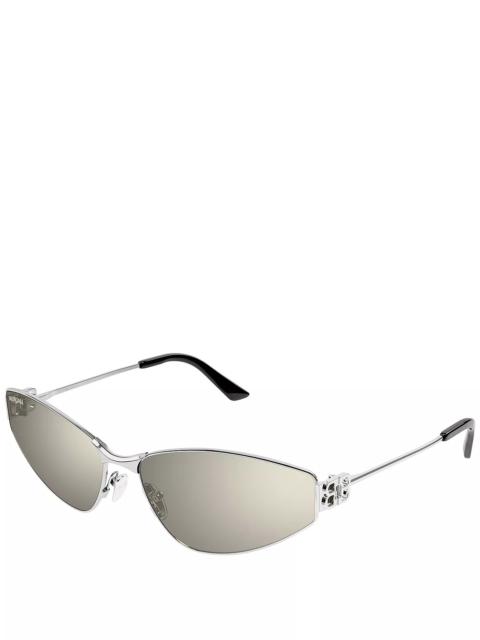 Mercury Cat Eye Metal Sunglasses, 65mm