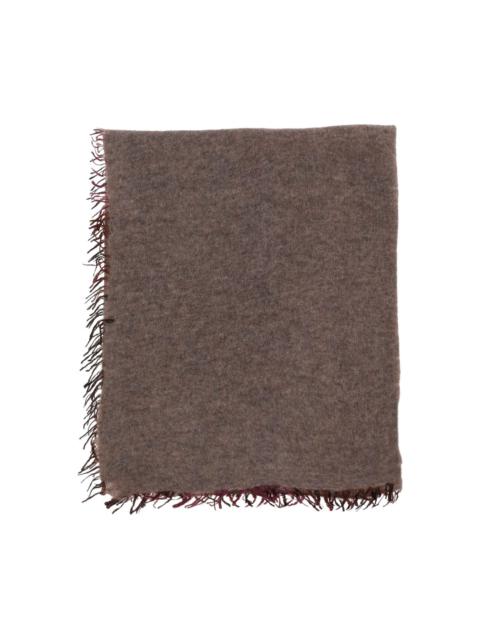 Faliero Sarti frayed-edge scarf