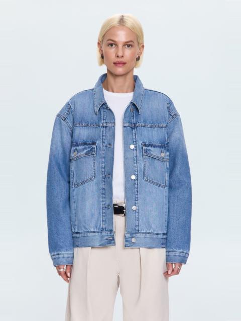 PISTOLA LANDON SEAMED PADDED TRUCKER JACKET - PRESTIGE