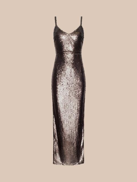 L'AGENCE Karma Sequin Maxi Dress