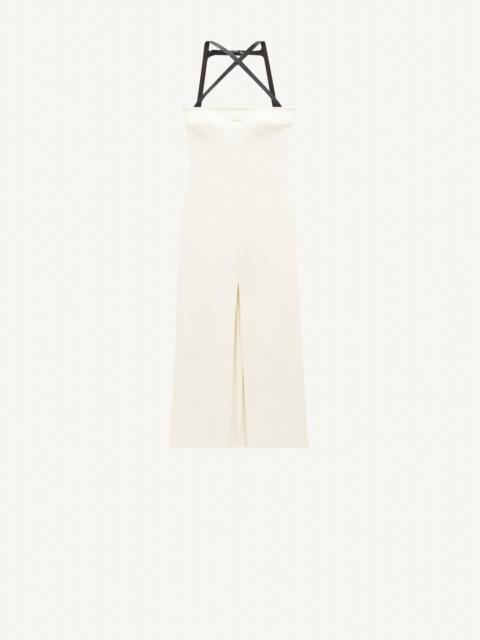 courrèges LONG DRESS IN CREPE