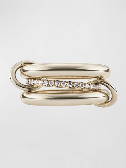 Spinelli Kilcollin Libra 18k Diamond & Connector Ring