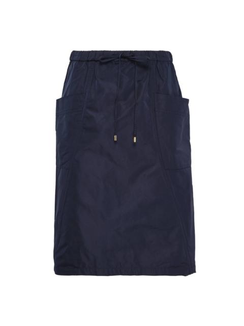 Alaïa Pencil Skirt Polyester Silk