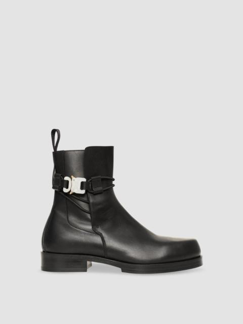 1017 ALYX 9SM LOW BUCKLE BOOT WITH LEATHER SOLE