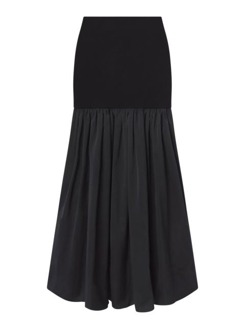 A.L.C. Cami Merino Combo Maxi Skirt