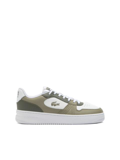 LACOSTE L001 panelled leather sneakers