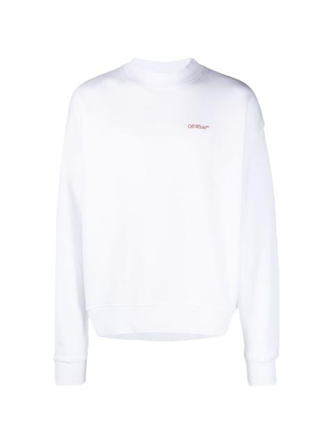 Off-White DIGIT BACCHUS OVER CREWNECK / BLK MULTI