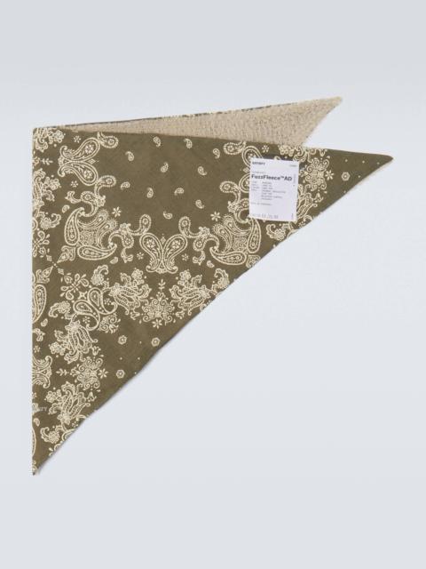 SATISFY GhostFleece bandana cotton scarf