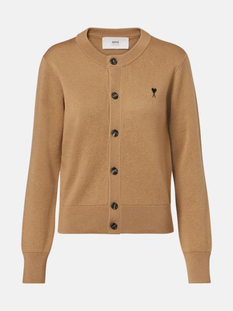 AMI Paris Ami De Cœur virgin wool cardigan