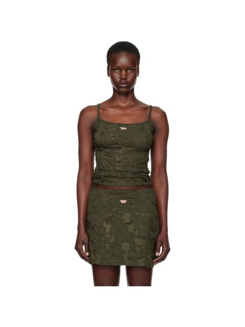 Diesel Khaki T-Jara Tank Top