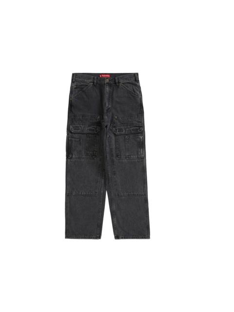 Supreme Supreme Double Knee Denim Utility Pant Black