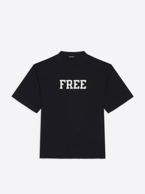 BALENCIAGA Free Wide Fit T-shirt in Black