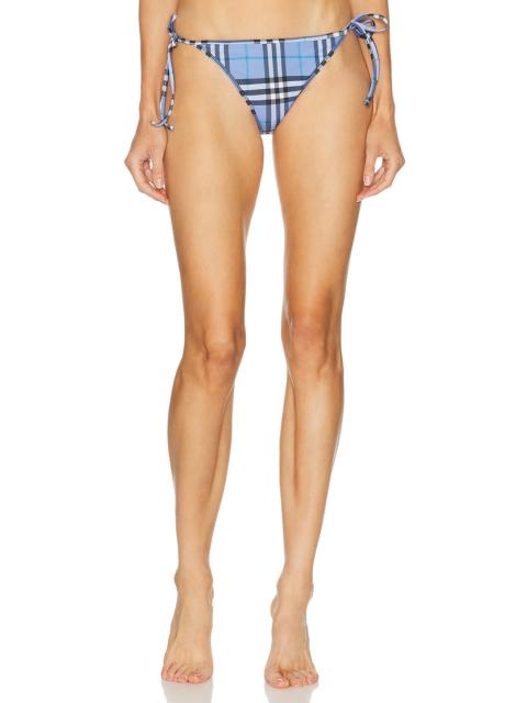Burberry Side Tie Bikini Bottom