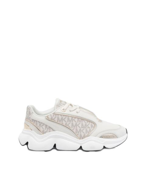 MICHAEL KORS Rennty logo-panels chunky sneakers