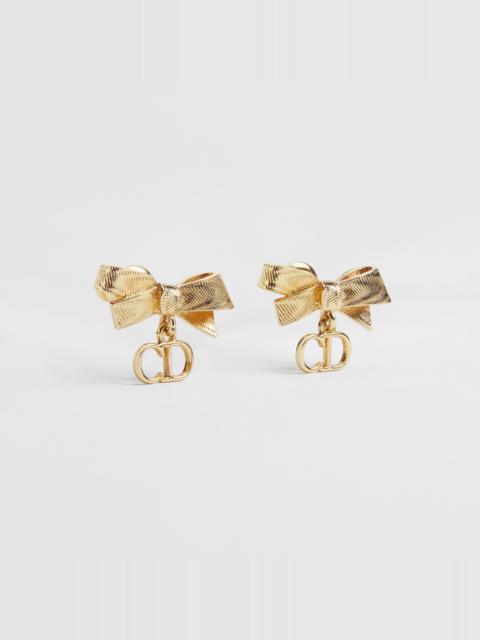 Dior CD Bow Earrings