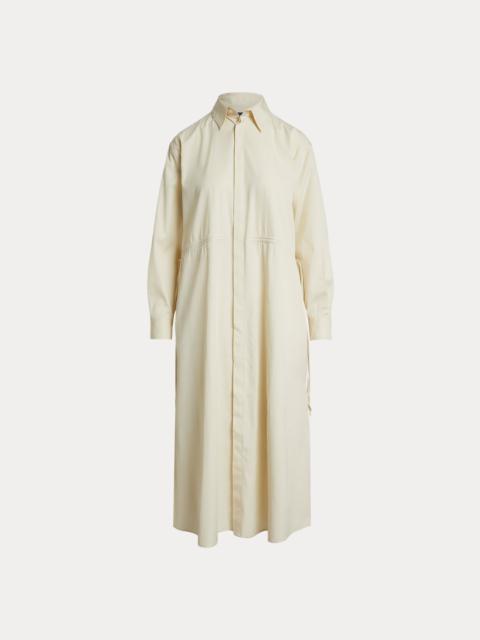 Polo Ralph Lauren Cotton Drawcord Shirtdress