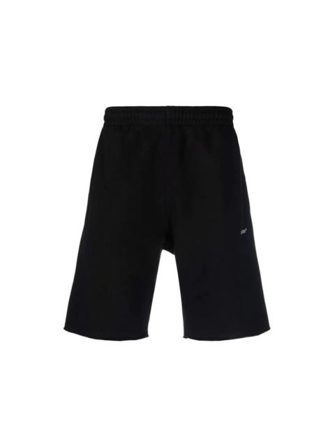 Off-White OFF-WHITE Marker Arrows Sweat Shorts Black/Blue