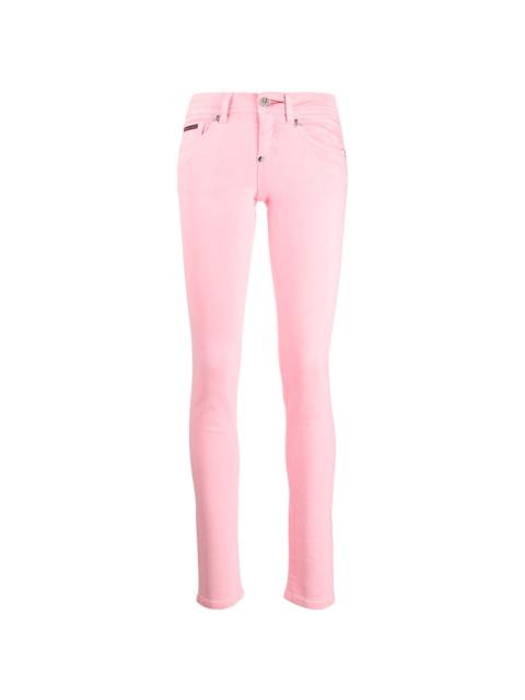 PHILIPP PLEIN mid-rise skinny jeans