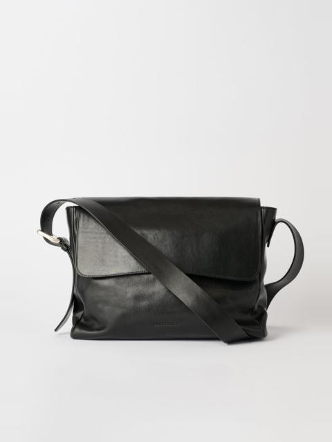 Our Legacy Piston Messenger Tire Black Forever Cowhide