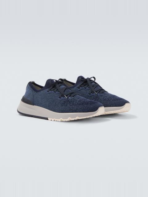 Brunello Cucinelli Knitted sneakers
