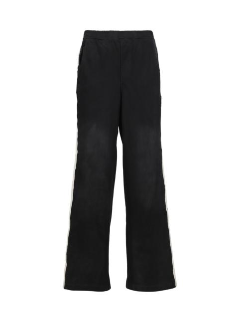 424 ACADEMY RIPPED TRACK PANT / VTG BLK