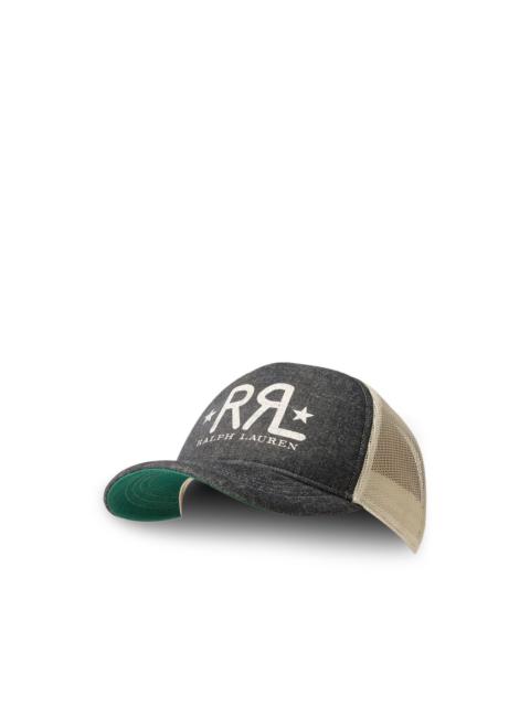 RRL by Ralph Lauren logo-print mesh cap