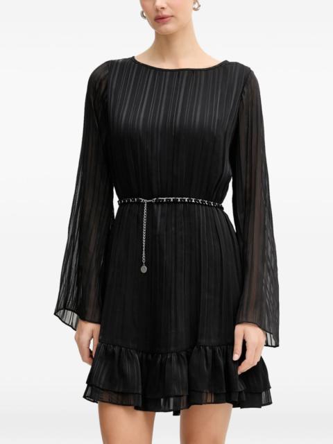 GUESS USA pleated mini dress