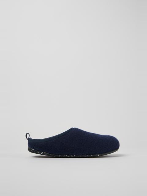 CAMPER Wabi Blue Textile Slippers for Men.