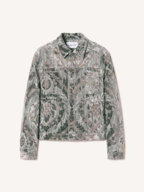Lanvin BEVILACQUA JACKET IN PIGNA PATTERN