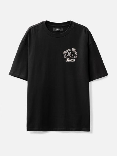 AMIRI DREAM TEAM OVERSIED T-SHIRT