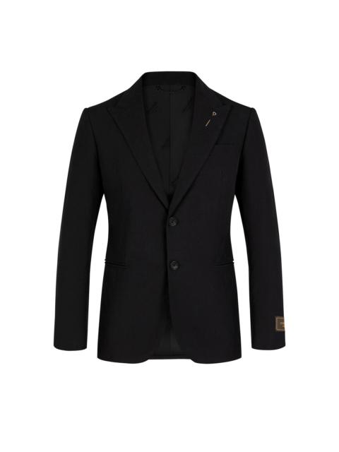 Louis Vuitton Embossed Monogram Single-Breasted Jacket