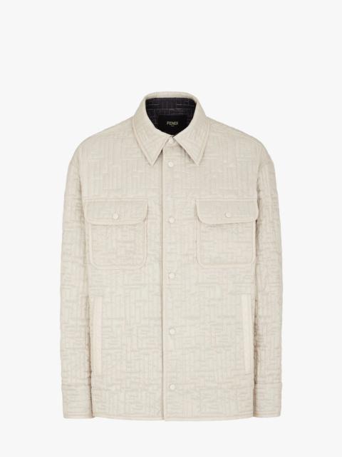 FENDI White nylon jacket