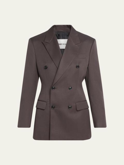 Tonywack Double-Breasted Wool Blazer