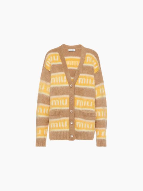 Miu Miu Oversized mohair cardigan