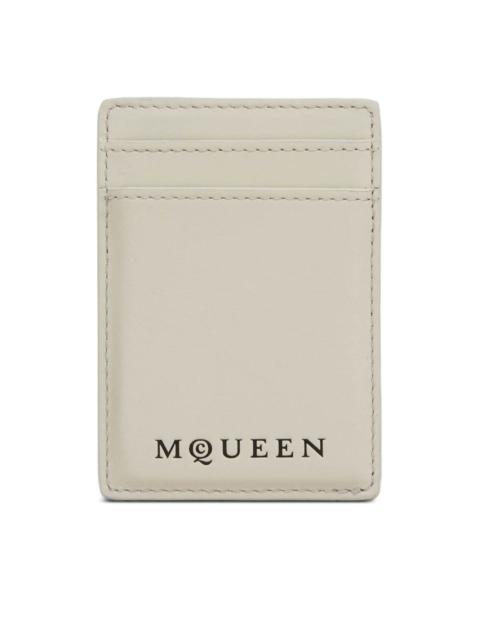 Alexander McQueen logo-detail leather cardholders