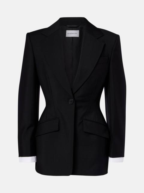 Givenchy Wool and mohair blazer