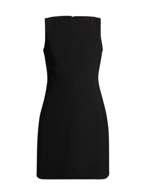 Theory Women's Boatneck Sheath Minidress - Black