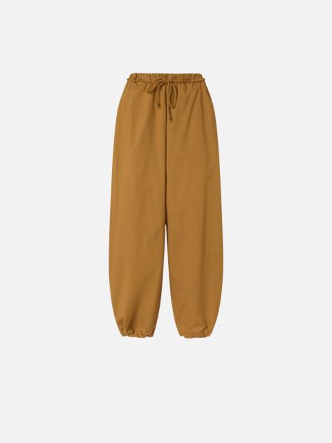 PINKO WIDE-LEG TROUSERS WITH TIE