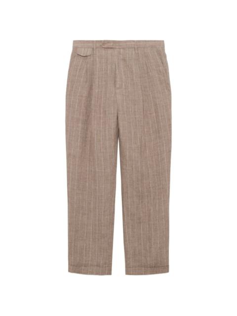 SIMKHAI Jacob pinstripe pleated trousers