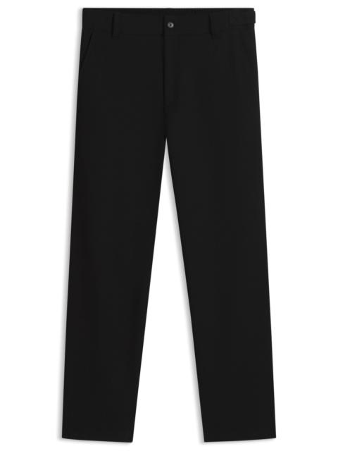 HUGO STRAIGHT-FIT PANTS IN PERFORMANCE-STRETCH FABRIC